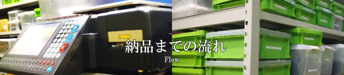 納品までの流れ | 大阪｜コムラ産業株式会社